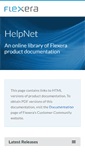 Mobile Screenshot of helpnet.flexerasoftware.com